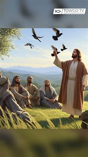 Jesus Taught His Disciples The Secret About Birds And Faith #jesus #bible #teaching