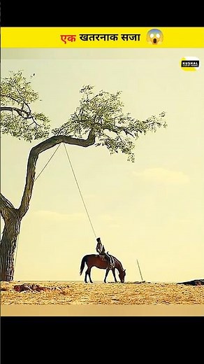 This is one of the most dangerous punishments in the world | Horse hanging Punishment |