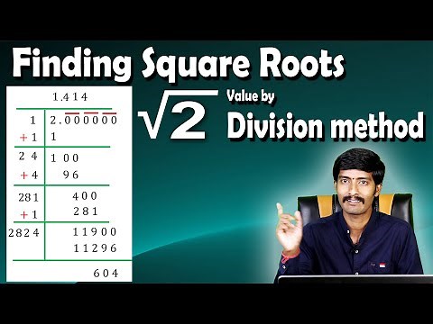 Finding square root by division method || Root 2 Value by division || Shravan Jakkani