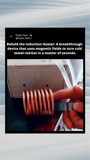 This Coil Turns Metal Red-Hot in SECONDS! 🤯🔥 #shorts