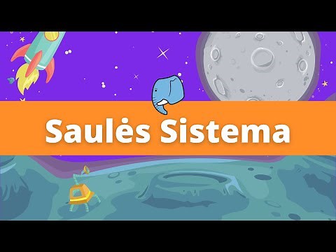 Saulės Sistema🪐 | Vaikams apie planetas🌎 | Edukaciniai filmukai vaikams🐘