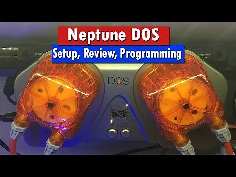 Neptune DOS Setup, Review, Programming for Dosing and Auto water changes