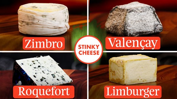 Cheese Expert Tastes the World’s Stinkiest Cheeses - video Dailymotion