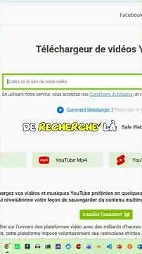 Comment télécharger une vidéo youtube via un site