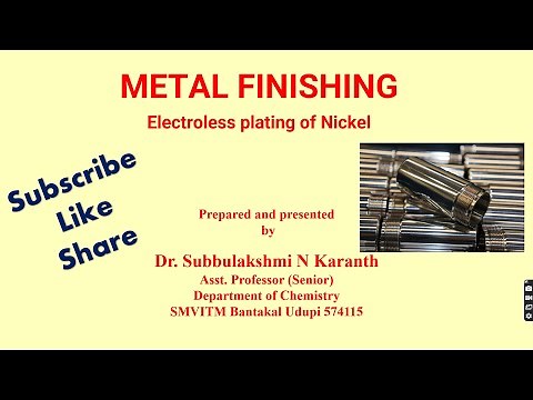 Electroless plating of Nickel