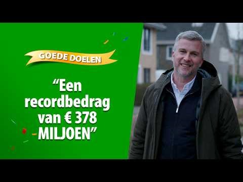 € 378 MILJOEN voor een betere wereld, dankzij jou!