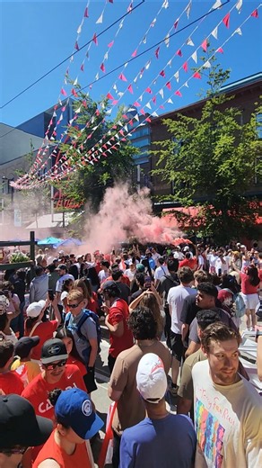 Vancouver is RED