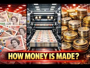 How British Money Is Made | Inside UK Coin & Banknote Factory