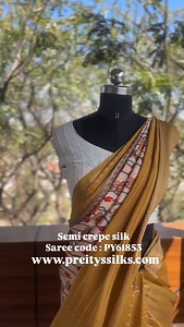 3.3K views · 39 reactions | Preity’s silks #364 ,5th main Hampinagar...