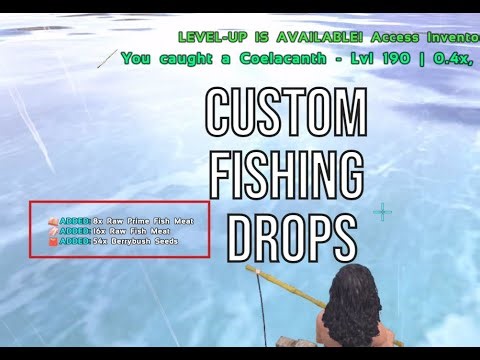 Ark Survival Evolved: Customize Your Fishing Loot (CODES IN DESCRIPTION)