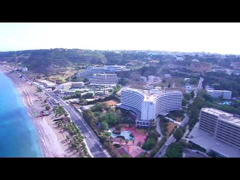 Rhodos Ixia aerial view