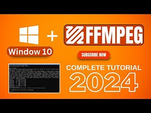 How to install ffmpeg in window 10 | Complete tutorial of installation 2024 | Imp for Live Stream