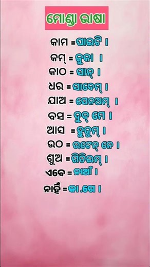 Adivasi language #jvlogs #holanguage #mundabhasha