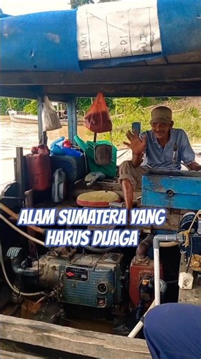SERUNYA MENYUSURI SUNGAI TERPANJANG DI SUMATERA | SUNGAI BATANGHARI JAMBI #savetheworld #sumatera