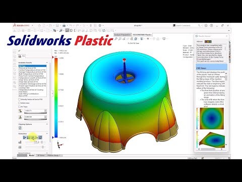 MOLD FLOW BASIC IN SOLIDWORKS