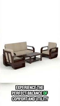 Elegant & Durable Sheesham Wood 5 Seater Sofa Set | Perfect for Home & Office