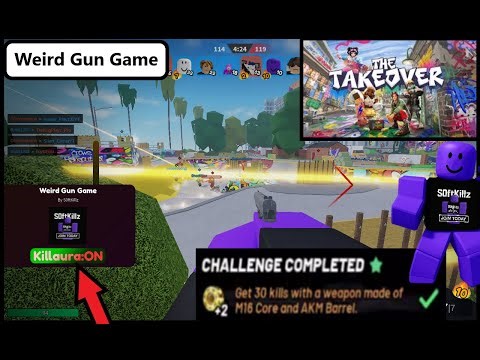 [THE TAKEOVER] - WEIRD GUN GAME SCRIPT - KILLAURA (NO KEY!)