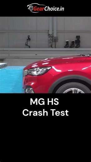 MG HS Crash Test 🚙💥 | Is India’s SUV Really Safe?