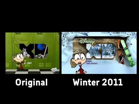 Disney XD Jimmy Two-Shoes WBRB & NBTTS Bumper Comparison (2009 & Winter 2011)
