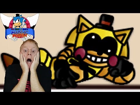 IS GOLDEN SONIC TRYING TO SEDUCE ME?? | FIVE NIGHTS AT SONIC'S: MANIAC MANIA - FNAS MM