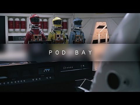Pod Bay | 2001: A Space Odyssey Ambience 4K