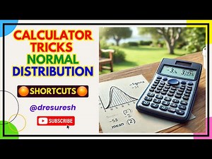 Calculator Tricks for Normal Distribution | UNIT 2 | Distributions: 21MAB301T/ 21MAB204T