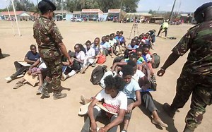 KDF female recruits criticise move to lock them out