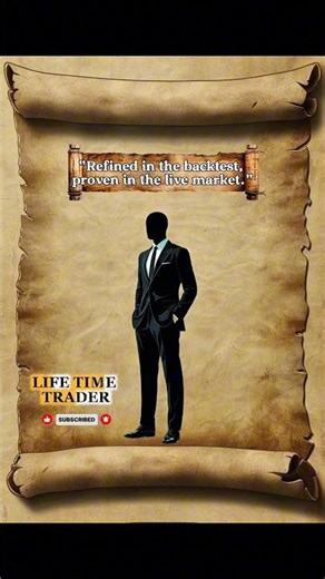 ​Refined in the backtest, proven in the live market #trading #stockmarket #discipline #finance