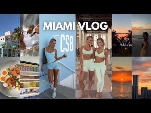 a dream wellness week in miami 🌴 | csb events, alix earle & whoop