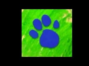 blue's clues how to draw the color green from dress up day