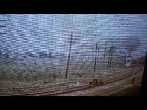 Santa Fe Blue Goose Streamlined 4-6-4 3460 on the Chief SUPER RARE Video Clip!!!