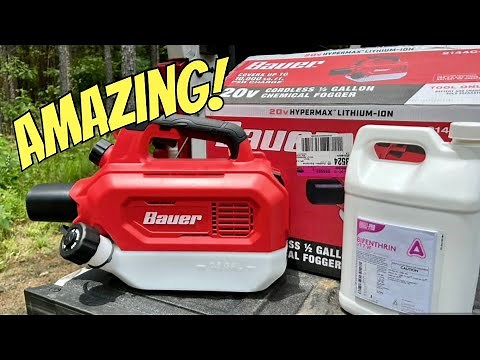 Killing Mosquitoes With the Harbor Freight Bauer Fogger