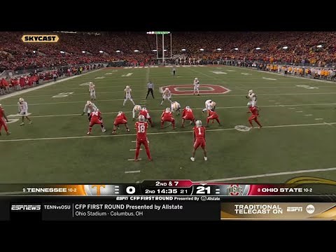 Ohio State vs. Tennessee 2024 - Skycam Highlights