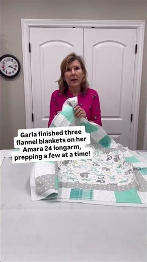 Idea: Baby quilt without batting! 🧵✨