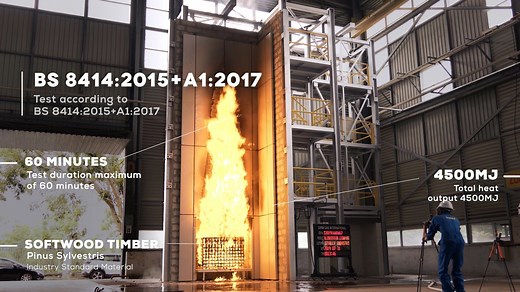 To all building owners, did you know that all exterior building cladding panels need to undergo fire testing service to obtain approval by the Fire and Rescue Department before being used for buildings? Get External Cladding Systems Fire Testing service (BS 8414) offered by SIRIM QAS to test your cladding panels' fire resistance level and ensure the materials used can prevent fires from spreading rapidly. Save more than 50% of the cost compared to similar tests conducted overseas. Get your free