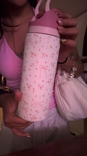 Cute Floral Design Water Bottle for Girly Styles