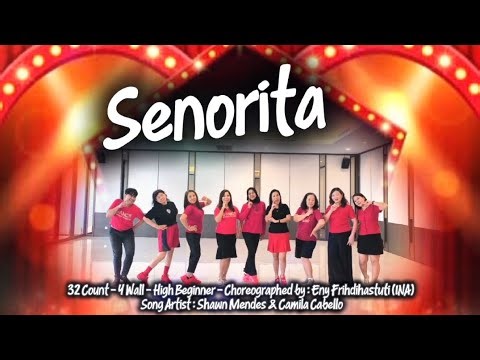 Senorita - High Beginner Line Dance | Demo by : Amare Suvarna