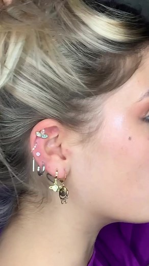 Cambio orecchini: mix tra argento e oro!