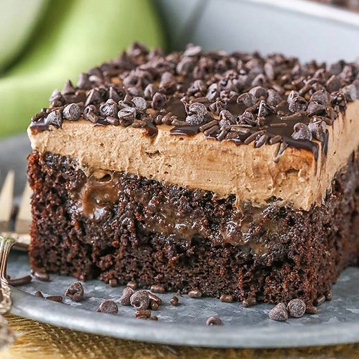 105M views · 7.3K reactions | Baileys Chocolate Poke Cake! A moist,...