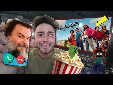 DO NOT WATCH A MINECRAFT MOVIE AT 3 AM!! (WE GOT ATTACKED)