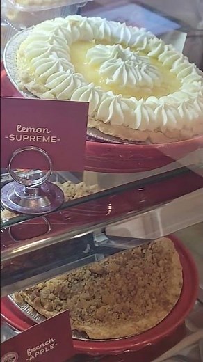 The pies at Bakers Square in Woodridge