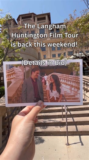 🎬✨ Lights, Camera, Langham! ✨🎬 Step into Hollywood history with My Valley Pass at their signature film location tour of The Langham Huntington, Pasadena! 📅 Sunday, April 6, 2025 ⏰ 10:30 AM – 12:00 PM 📍 The Langham Huntington, Pasadena 🎟️ https://www.visitpasadena.com/events/the-langham-huntington-film-tour/ (IG link in bio) Join My Valley Pass co-founder Jared Cowan for a 90-minute guided walking tour through one of L.A.’s most iconic filming locations! From Saving Mr. Banks to American Cri