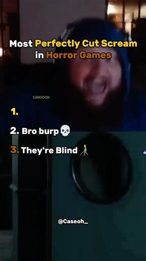 Most Perfectly Cut Scream (Scary 😭)