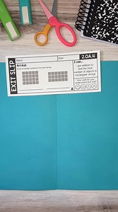 Exit Slips are a quick and easy way to pre-assess students’ understanding of different math concepts and skills throughout the year. Comment below with "MATH EXIT" to have a link sent to your message! | Create.Teach.Share