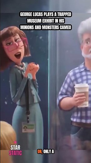 👀 WATCH: George Lucas Cameos as a Caged Exhibit in MINIONS & MONSTERS
