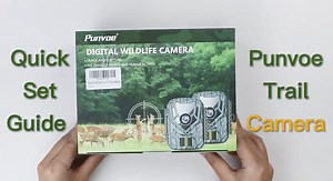 Watch QUICK SET GUIDE-Punvoe Trail Camera 36MP 2.7K on Amazon Live