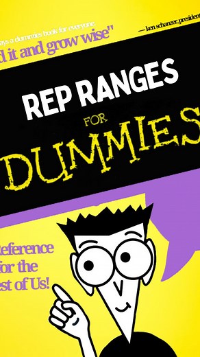 Rep Ranges For Dummies 🏋️‍♂️💡 . Unlock your workout potential with this quick guide! 💪 #RepRangesDemystified #FitnessTips | Fighting Fit