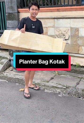 Planter Bag Kotak untuk Menanam di Rumah