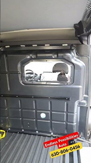 RAM ProMaster Work Van Build Wall Partition Ramp Cargo Window Tint Strobe Perfect work van setup!