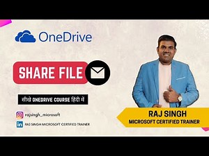 Share Files from OneDrive: Step-by-Step Guide by Raj Singh Microsoft
